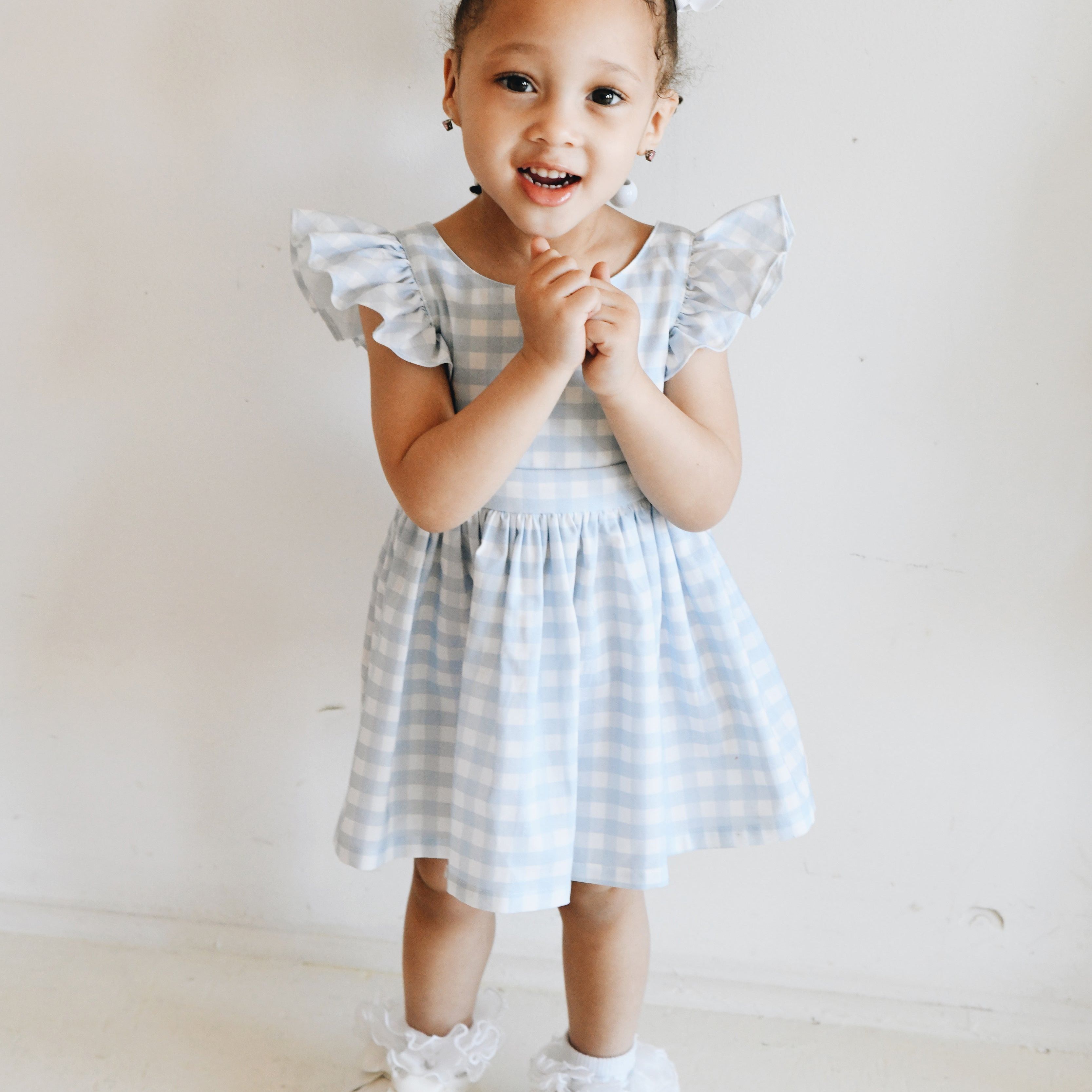 Lauren Dress - Storybook Gingham - SimplySweet